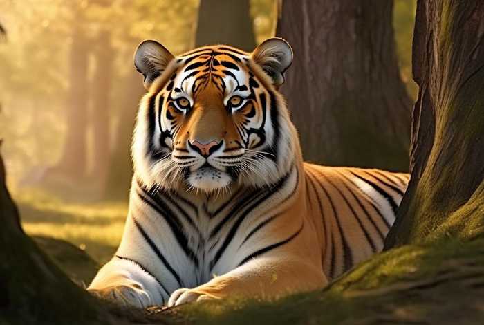 播放故事动物；播放故事动物老虎没有牙