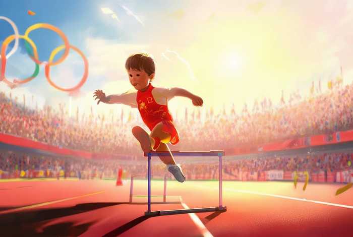 奥运冠军的拼搏儿童小故事；中国奥运冠军的拼搏小故事