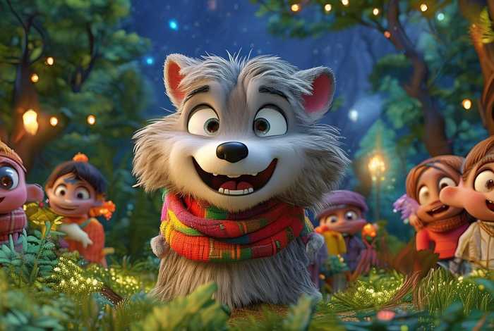 大灰狼故事儿童动画片 动画片少儿大灰狼的故事