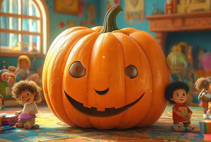 大南瓜儿童绘本故事；南瓜的绘本故事内容