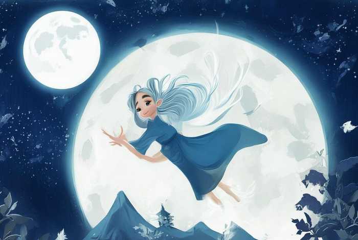 嫦娥奔月的故事儿童版民间故事；嫦娥奔月的故事少儿