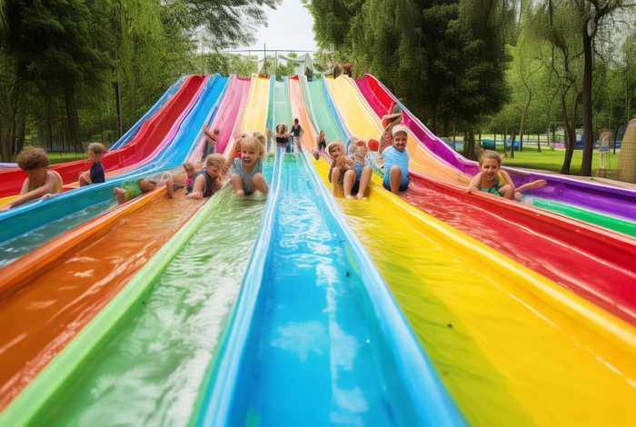 彩虹滑道多大小孩玩 彩虹滑道适合多大孩子玩