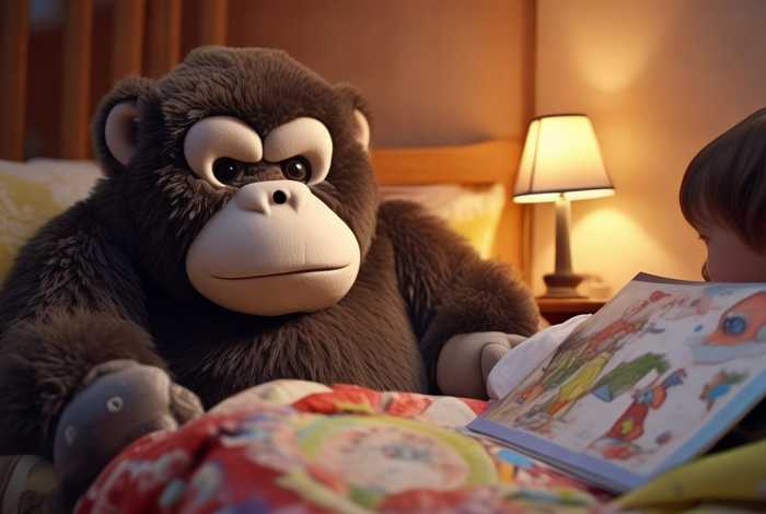 大猩猩儿童故事睡前听 大猩猩的故事睡前故事语音