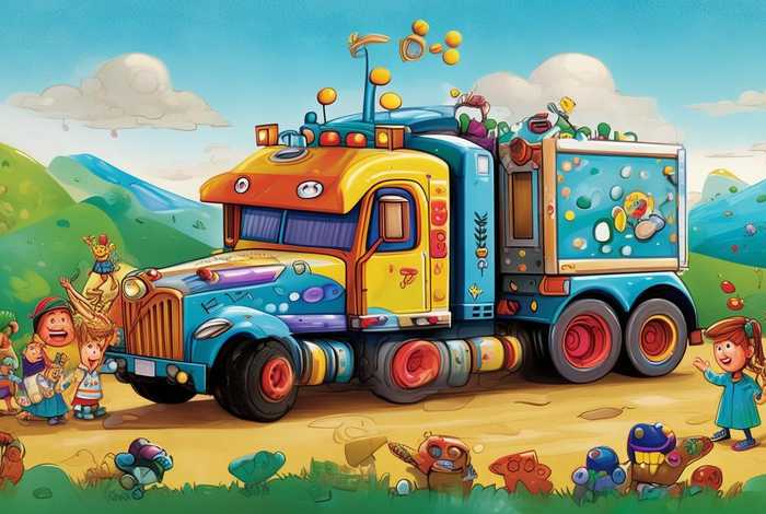 大货车的故事幼儿故事（大货车的故事幼儿故事文字）
