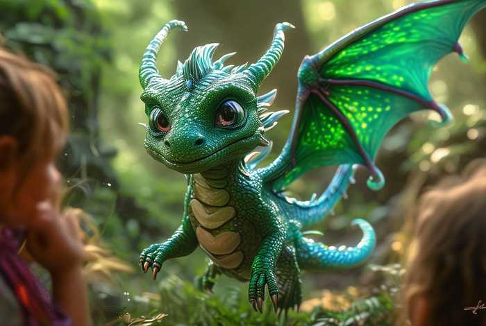 儿童龙故事（幼儿故事龙的传说）