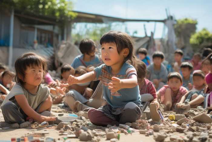 地震幼儿故事；幼儿园地震课程故事