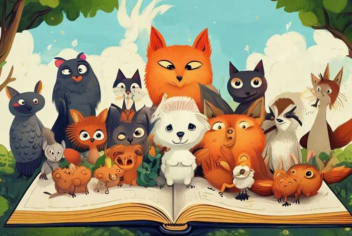 动物寓言故事儿童完整6-12岁、20个经典动物寓言故事