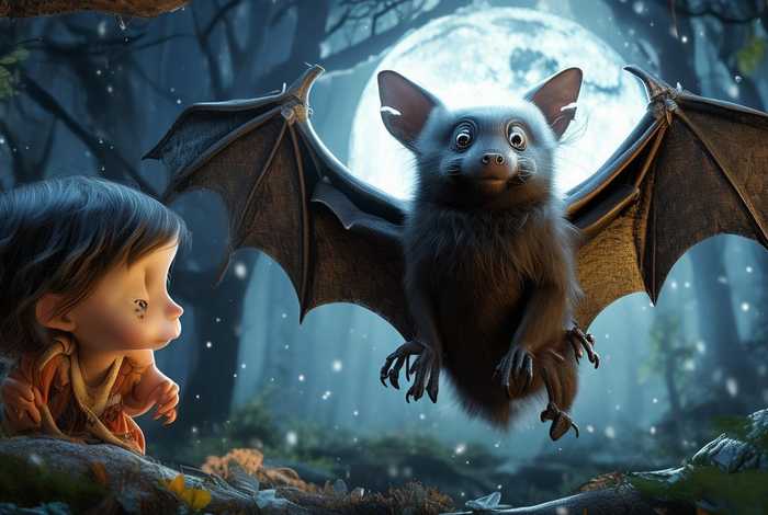 儿童讲蝙蝠的故事，蝙蝠的故事和寓意