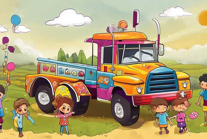 大货车儿童故事文字、大货车的故事幼儿故事文字