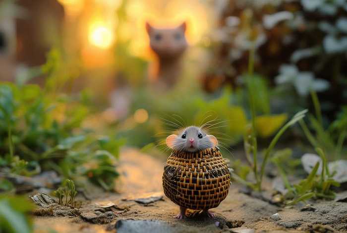 吃猫的老鼠说说故事哪一部分内容是你意想不到的；吃猫的老鼠故事中哪部分内容是你最意想不到的,说一说