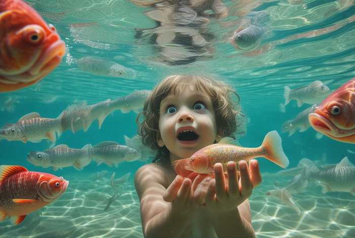 儿童食人鱼故事，食人鱼的故事文字