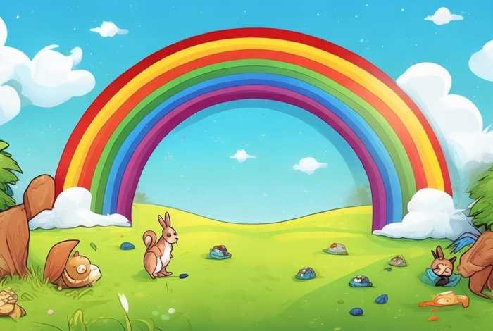 彩虹的故事绘本、关于彩虹的绘本故事