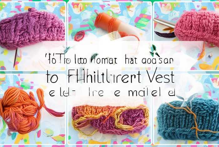 儿童马甲的编织方法，儿童马甲的编织方法图解