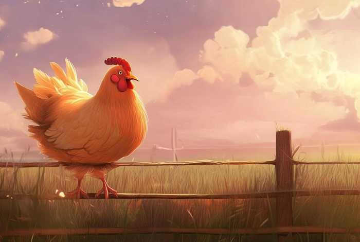 半只小鸡故事（半只小鸡故事图片）