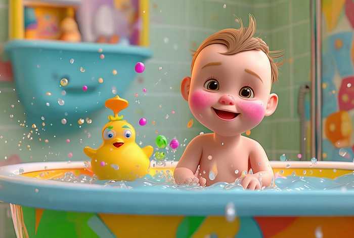 宝宝爱洗澡幼儿故事、宝宝爱洗澡幼儿故事简短