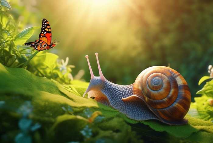 播放关于蜗牛的故事；播放关于蜗牛的故事英语