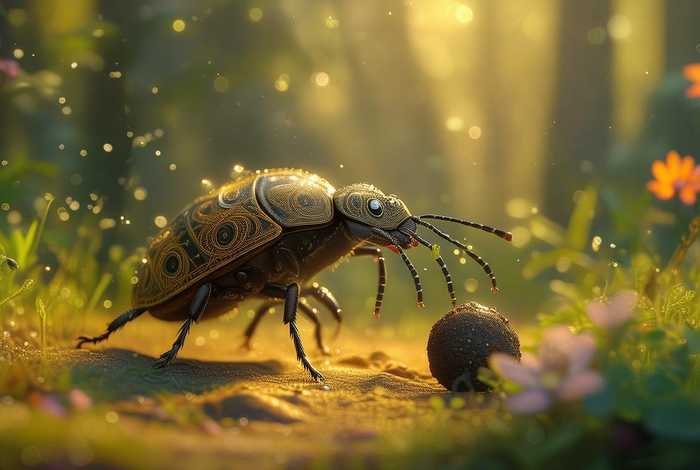 安徒生屎壳郎的故事；安徒生屎壳郎的故事启示