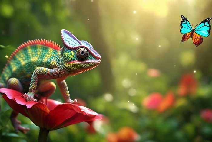 变色龙宝宝故事 变色龙宝宝故事图片