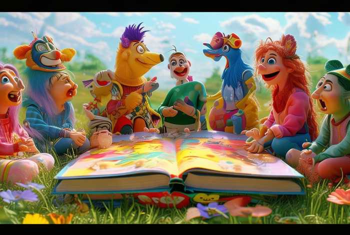 动漫人物儿童故事，动漫人物小故事