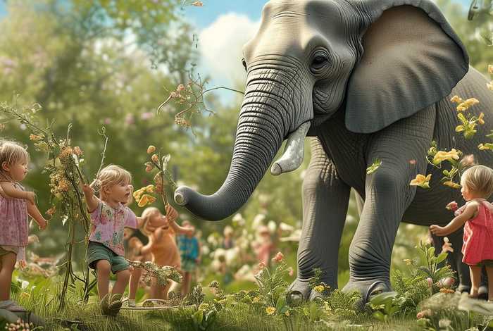 大象的鼻子儿童故事视频 大象的鼻子幼儿故事