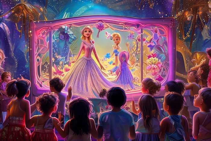 播放芭比故事、播放芭比的故事
