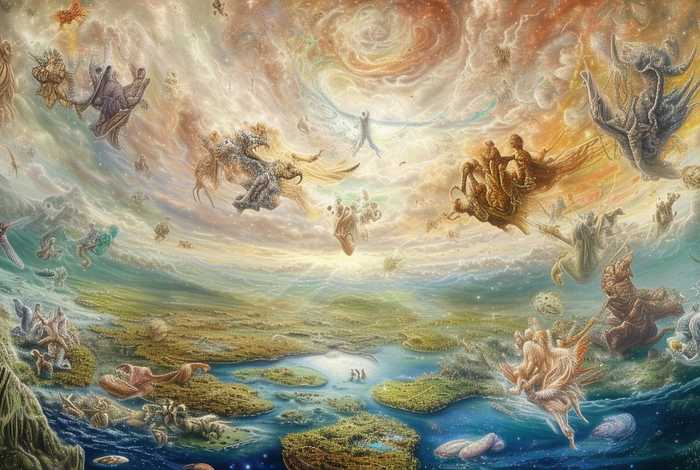 创世故事10个概括故事 - 创世故事10个概括故事内容