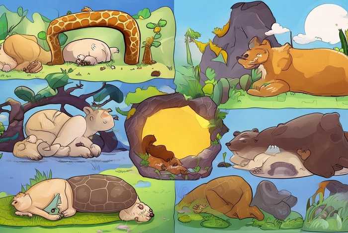 动物怎样睡觉绘本 动物是怎样睡觉的绘本