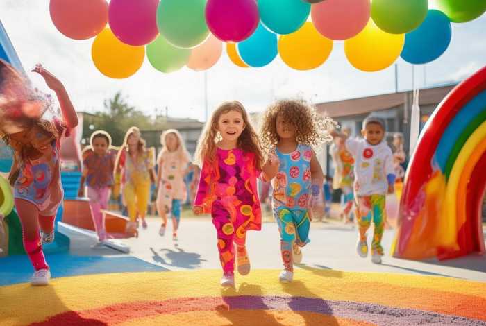 彩色幼儿园故事，彩色幼儿园故事文案