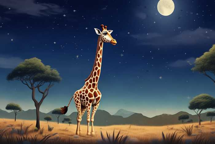 宝宝睡前故事长颈鹿的故事、宝宝睡前故事长颈鹿的故事大全