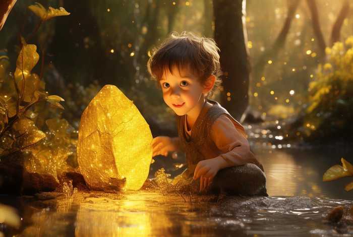 儿童金子故事，金子的故事 电影