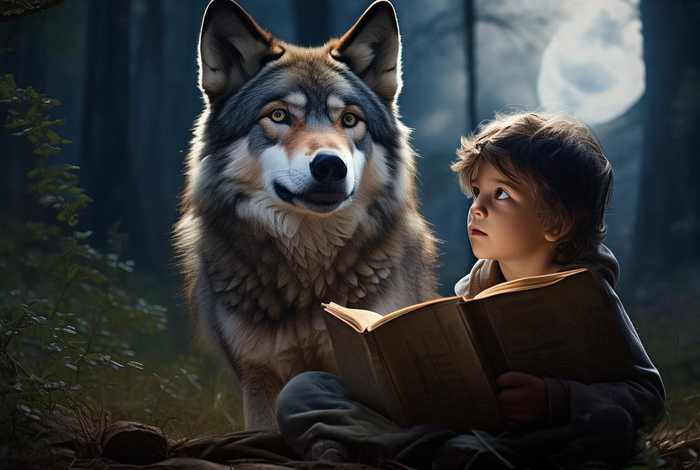 儿童野狼睡前故事 野狼的故事睡前故事
