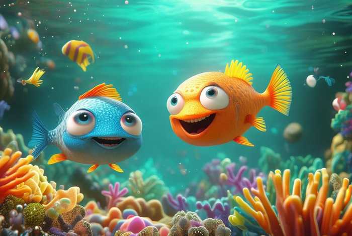 大头鱼和小头鱼的儿童故事 大头鱼和小头鱼的故事绘本