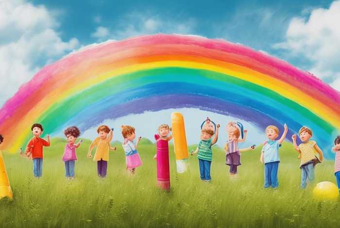 彩虹的儿童故事、彩虹的故事幼儿故事