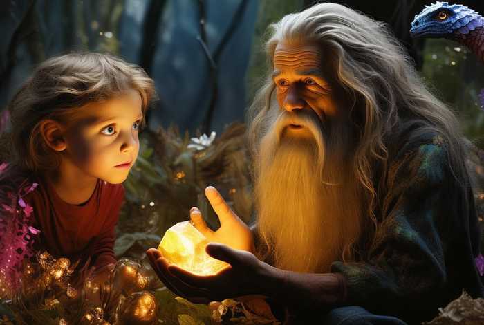 宝石的故事儿童故事 - 宝石的传说故事