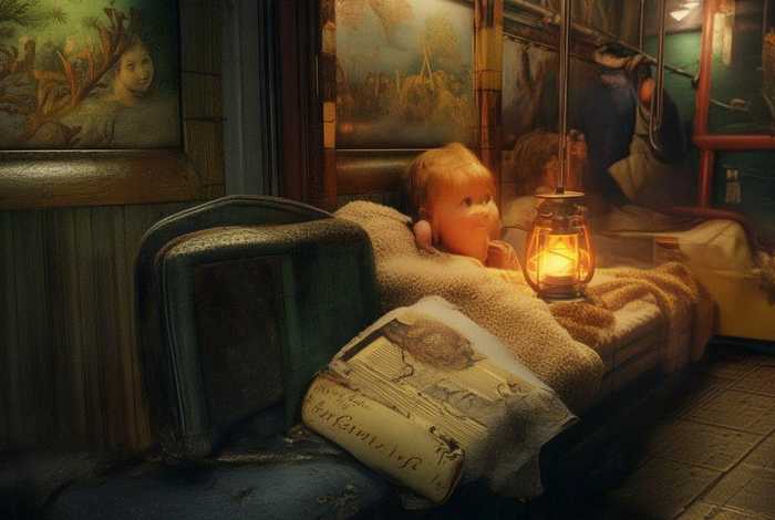 地铁故事睡前故事 地铁的睡前故事