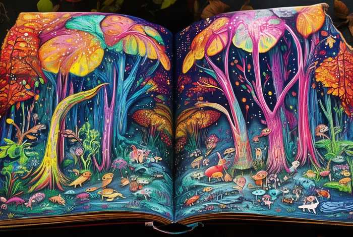 彩绘故事书 - 彩色绘本故事书