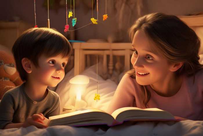 八岁儿童晚上听故事、孩子晚上听故事对耳朵好吗