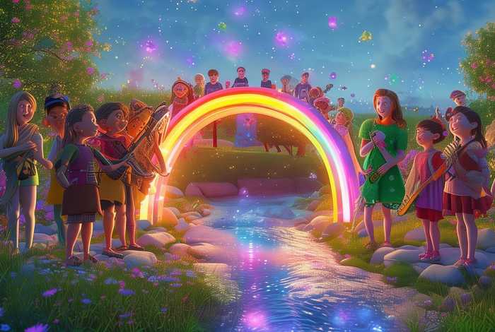 彩虹儿童故事；彩虹故事 在线收听