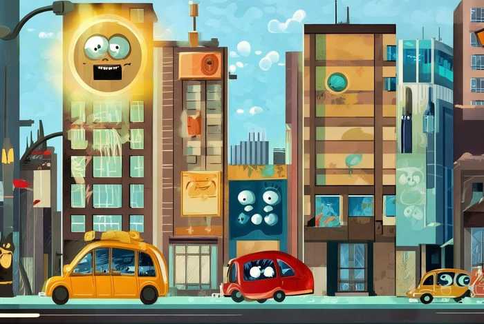 城市拟人漫画合集（城市拟人漫画合集图片）