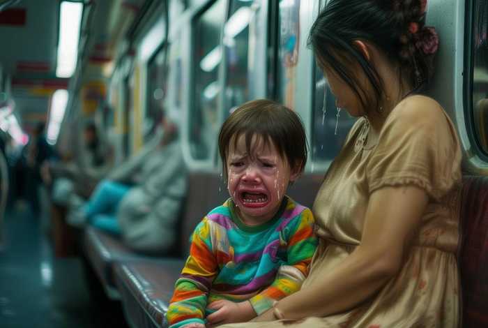 地铁中小孩哭的故事 地铁中小孩哭的故事有哪些