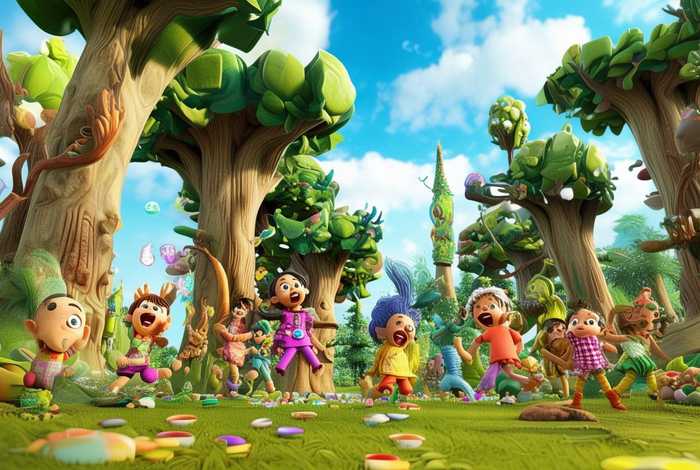 安吉梯儿童故事 - 安吉梯游戏故事