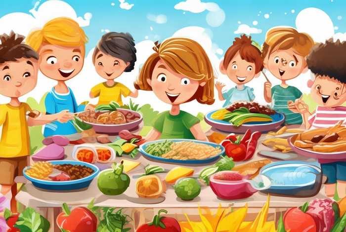 儿童饮食健康故事；关于健康饮食的故事的儿歌