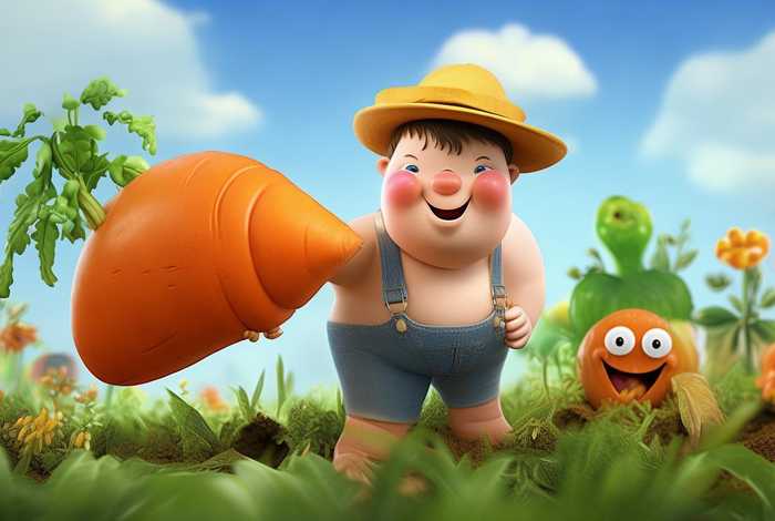 拔萝卜故事绘本图片顺序 - 拔萝卜故事绘本图片