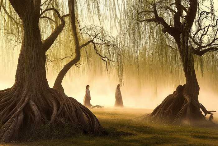 垂杨柳的故事情节 到把垂杨柳的故事