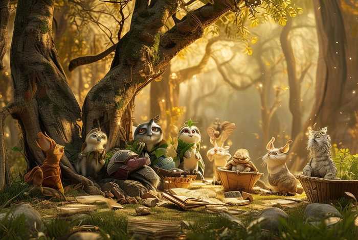 成语故事寓言故事儿童故事大全、成语故事大全100篇寓言