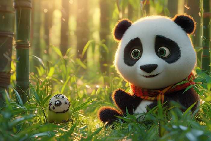 大熊猫讲故事的动画片（大熊猫讲故事的动画片名字）
