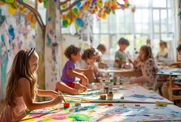 大班艺术夏天的故事（大班艺术夏天的故事教案反思）