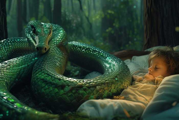 大蟒蛇的故事哄睡 蟒蛇的睡前故事