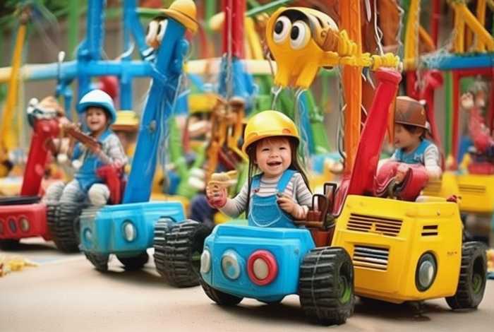 吊车儿童故事文字 幼儿小吊车故事文字