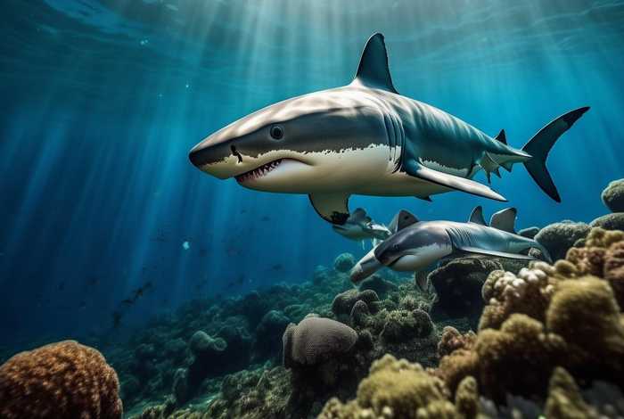大鲨鱼的故事儿童听的；大鲨鱼的幼儿故事